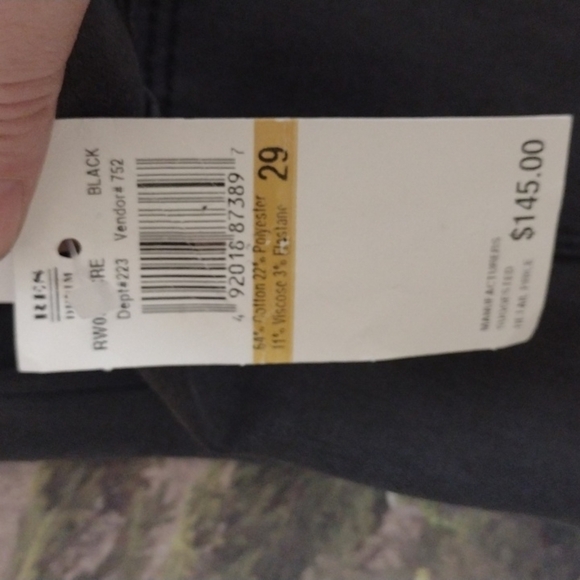 RES denim trashqueen low rise skinny black jeans size 29 - Picture 5 of 5